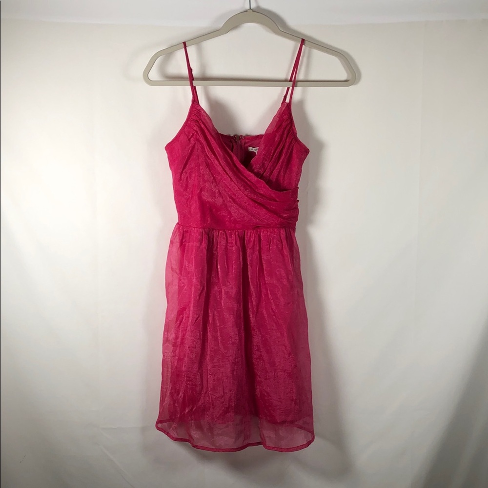 Y2K‎ Charlotte Russe Hot Pink Fairy Ethereal Babydoll Dress